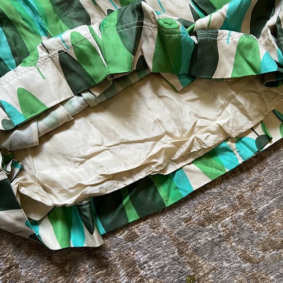 Orla Kiely Tree Print Silk Skirt 1 - Picture 10 of 13